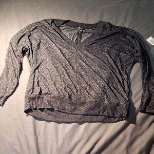 Black V-Neck Sweater